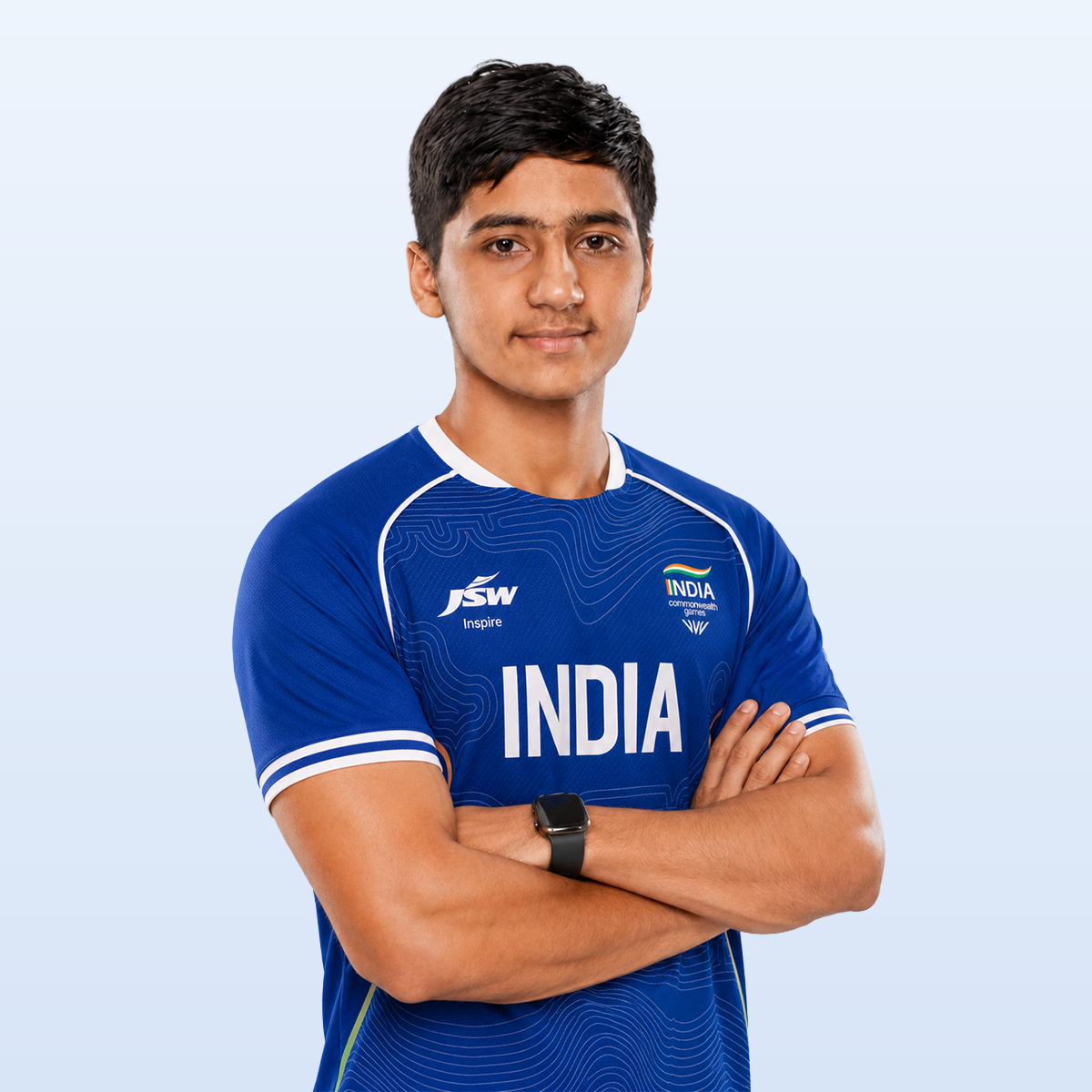 Preeti Sai Pawar in Team India kit