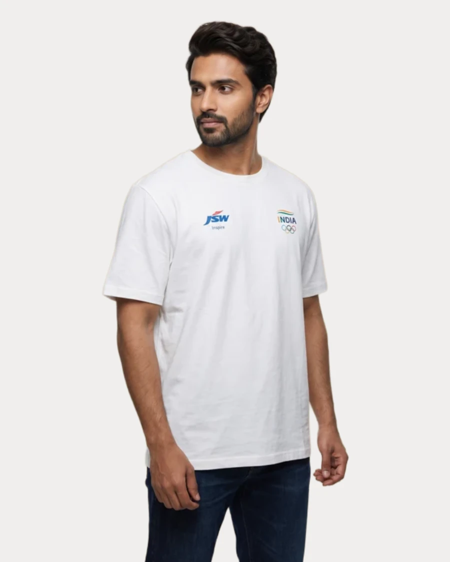 Team India Boxing T-Shirt — White