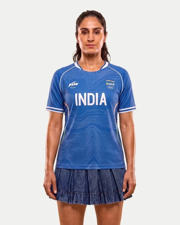 Official Team India 2026 Training Jersey — Royal Blue