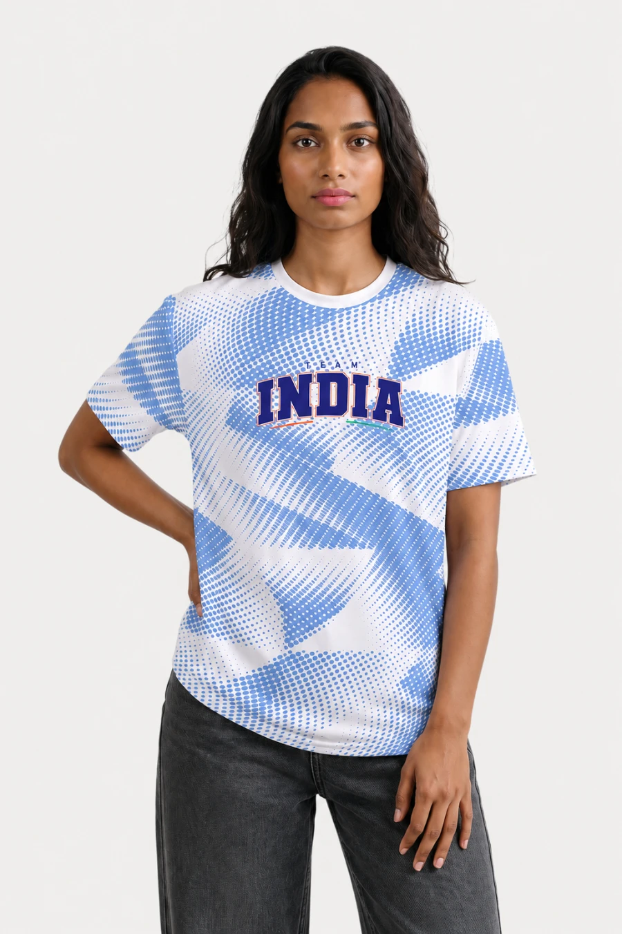 Official Team India White Stadium Jersey — White